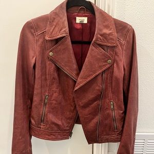 Fossil leather jacket
